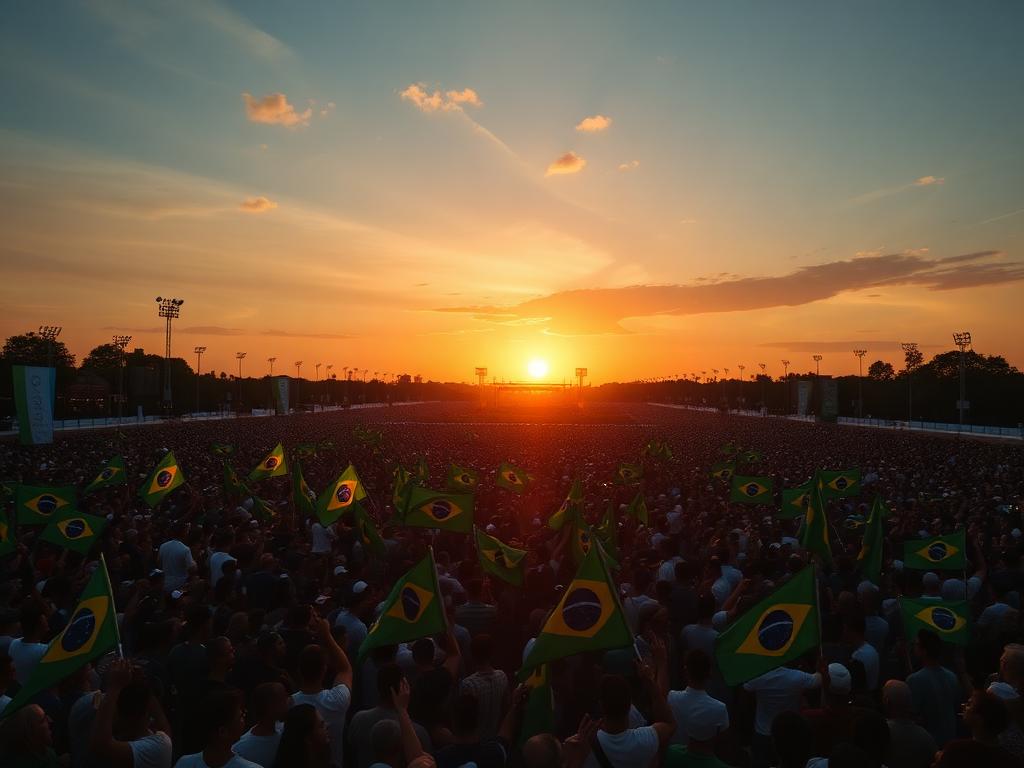 Mobilização patriota do movimento Brasil Livre